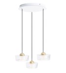 Lampy wiszące potrójne - Maxlight Lampa Wisząca Lipari III Round P0543 - product 1
