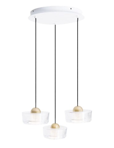 Maxlight Lampa Wisząca Lipari III Round P0543
