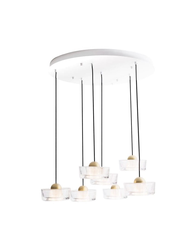 Maxlight Lampa Wisząca Lipari VII Round P0544
