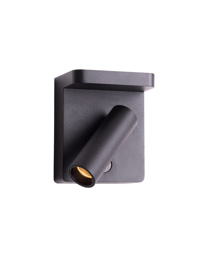 Maxlight Lofer Kinkiet Czarny 7W 364lm 3000K W0374