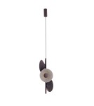 Lampy wiszące designerskie - Maxlight Lampa Wiszaca Puro Black&Grey P0562 - product 4