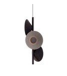 Lampy wiszące designerskie - Maxlight Lampa Wiszaca Puro Black&Grey P0562 - product 2