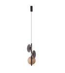 Lampy wiszące designerskie - Maxlight Lampa Wiszaca Puro Cream&Grey P0563 - product 2