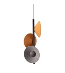 Maxlight Lampa Wiszaca Puro Earth Yellow&Grey P0564 Maxlight Lampa Wiszaca Puro Earth Yellow&Grey P0564