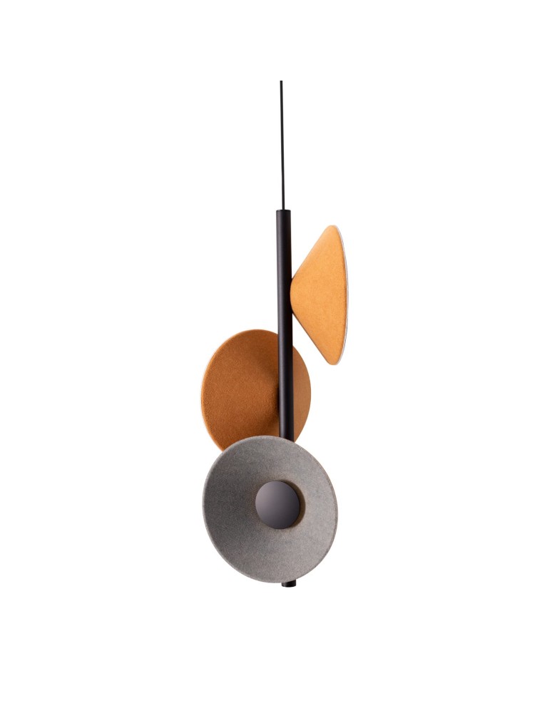 Maxlight Lampa Wiszaca Puro Earth Yellow&Grey P0564 Maxlight Lampa Wiszaca Puro Earth Yellow&Grey P0564