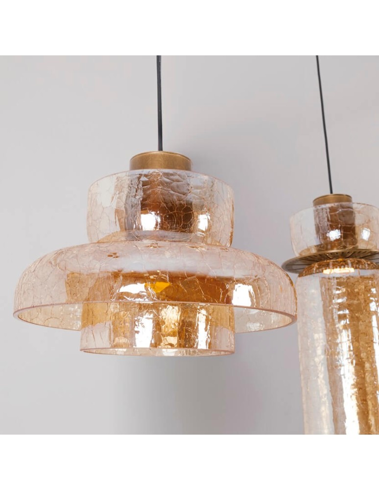 Maxlight Lampa Wisząca Signature C Amber Glass P0603