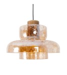 Lampy wiszące pojedyncze - Maxlight Lampa Wisząca Signature C Amber Glass P0603 - product 1