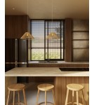 Maxlight Lampa Wisząca Amalfi I Natural P0577 Maxlight Lampa Wisząca Amalfi I Natural P0577