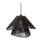 Lampy wiszące boho - Maxlight Lampa Wisząca Amalfi II Black P0580 - product 1