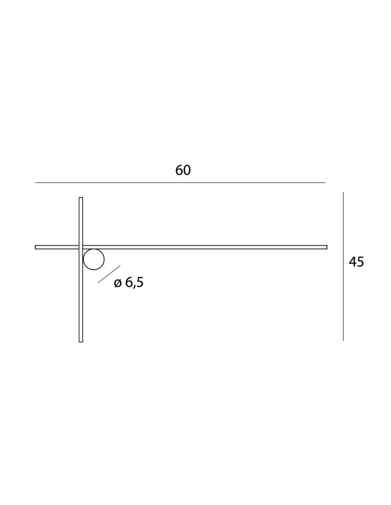 Kinkiety designerskie - Maxlight Kinkiet Arne 60Cm 10W IP44 3000K W0369 - product kolory-swiatla.pl 4