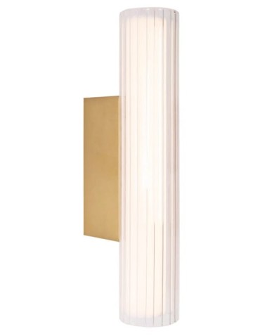Maxlight Kinkiet Fayette 31cm 6W IP44 3000K Złoty W0364