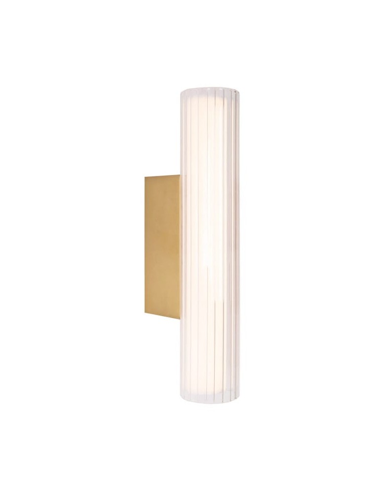 Maxlight Kinkiet Fayette 31cm 6W IP44 3000K Złoty W0364