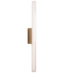 Kinkiety łazienkowe - Maxlight Kinkiet Fayette 91cm 18W IP44 3000K Złoty W0368 - product 1