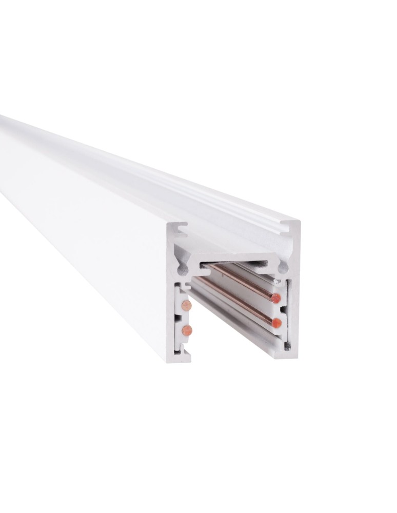 Maxlight Szyna Magnetyczna Płytka, Natynkowa, 2 Metry, Biała MT0029