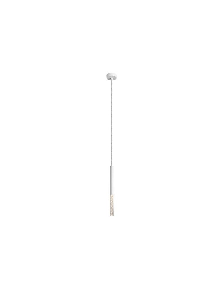 Lampy wiszące - Zuma Line ONE LED 1x5W 450lm 3000K Biały P0461-01E-S8S8 Wisząca - produkt kolory-swiatla.pl 1