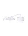 Maxlight Podsufitka - Adaptor Do Zewnętrznego Przyłącza Prądu Do Szyn Magnetycznych, Kolor Biały MA0026
