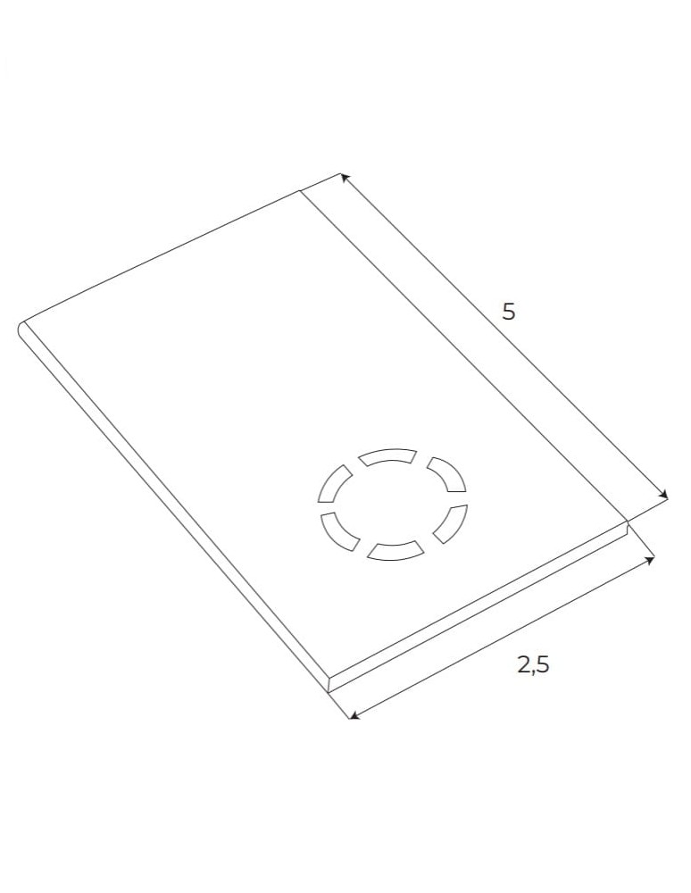 Akcesoria do szynoprzewodów magnetycznych - Maxlight Zaślepka Końcowa Do Szyn Natynkowych Głębokich Mt0018, Mt0019, Kolor Biały
 MA0028 - product kolory-swiatla.pl 2