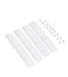 Akcesoria do szynoprzewodów magnetycznych - Maxlight Łącznie Kątownika Wpuszczanego Z Szyną Wpuszczaną, Kolor Biały MA0029 - product 1