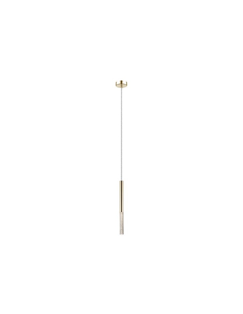 Lampy wiszące - Zuma Line ONE LED 1x5W 450lm 3000K Złoty P0461-01E-F7F7 Wisząca - produkt kolory-swiatla.pl 1