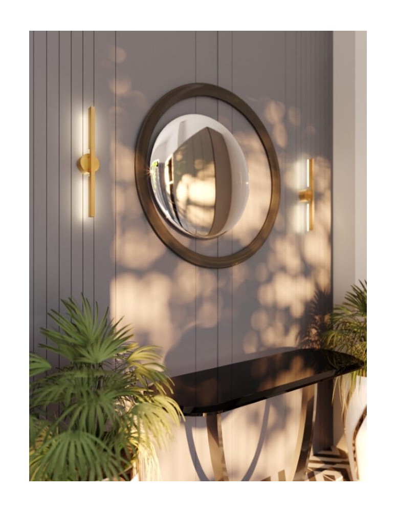 Maxlight Kinkiet Merano II Złoty W0347