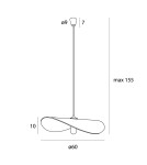 Lampy wiszące boho - Maxlight Lampa Wisząca Nap P0581 - product 5
