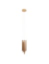 Maxlight P0524D Lampa Wisząca Organic 10X Złoto Szczotkowane Mała Ściemnialna P0524D