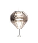 Lampy wiszące pojedyncze - Maxlight Lampa Wisząca Palloncini 1 Smoky Glass P0576 - product 1