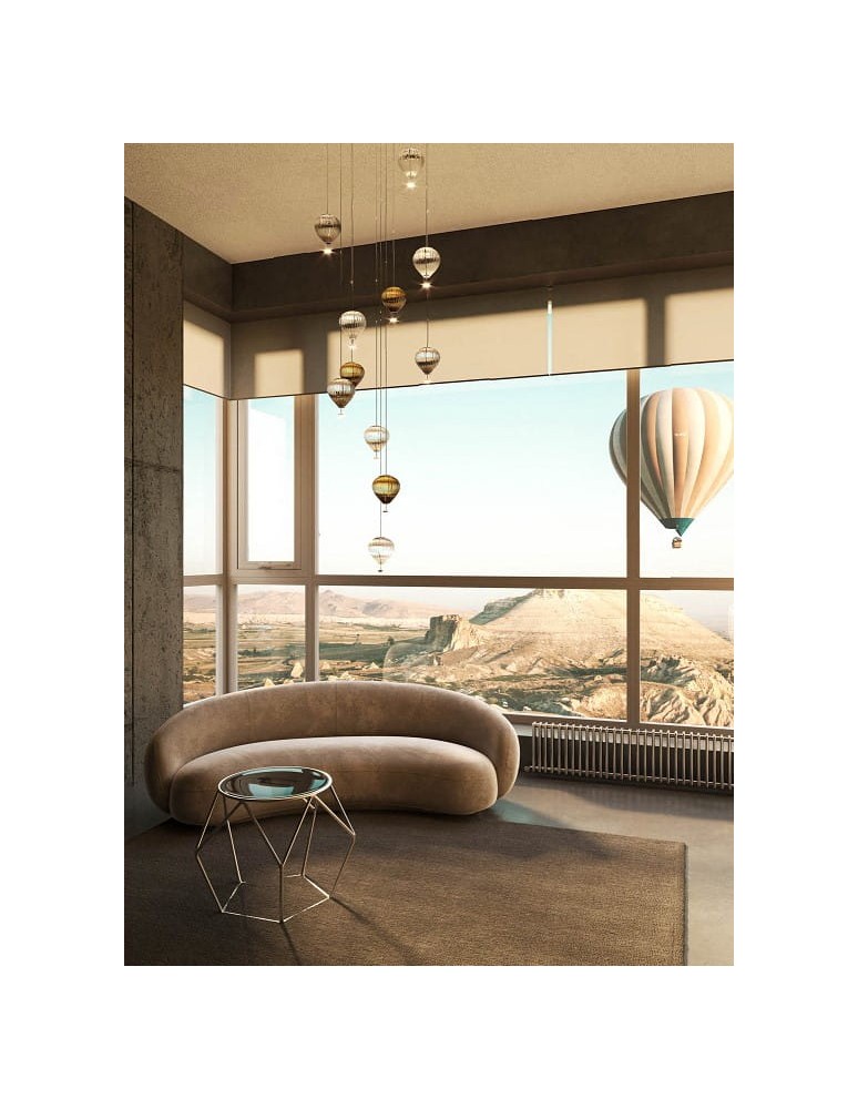 Lampy wiszące nowoczesne - Maxlight Lampa Wisząca Palloncini 11 P0526D - product kolory-swiatla.pl 2