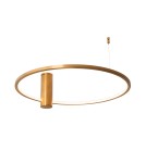 Maxlight Plafon Queen 60Cm Brushed Gold 15W 3000K C0239 Maxlight Plafon Queen 60Cm Brushed Gold 15W 3000K C0239
