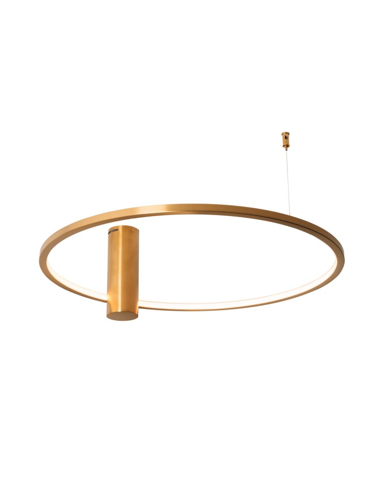 Maxlight Plafon Queen 60Cm Brushed Gold 15W 3000K C0239 Maxlight Plafon Queen 60Cm Brushed Gold 15W 3000K C0239