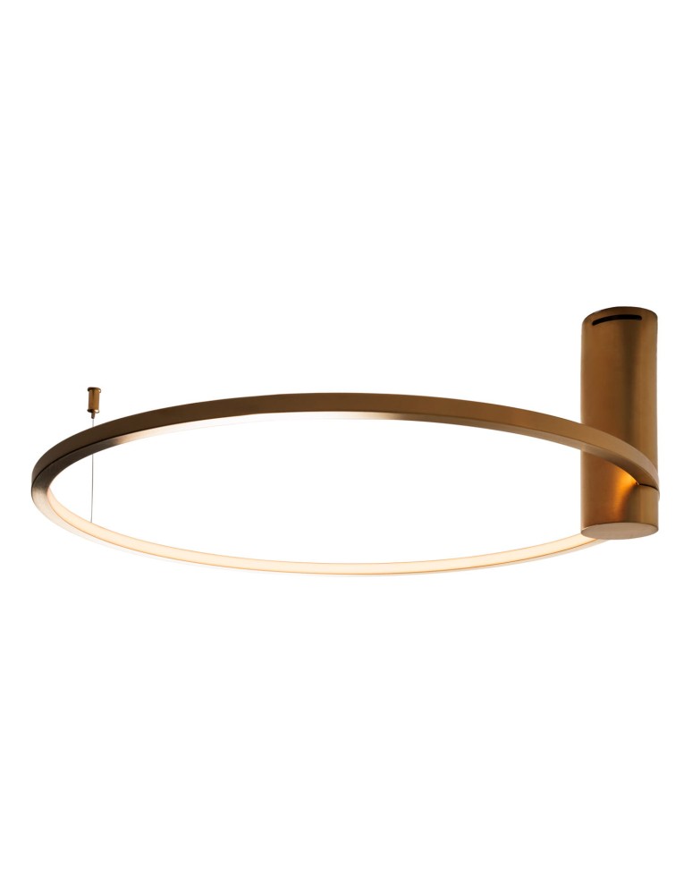 Maxlight Plafon Queen 60Cm Brushed Gold 15W 3000K C0239 Maxlight Plafon Queen 60Cm Brushed Gold 15W 3000K C0239