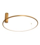 Lampy sufitowe ringi - Maxlight Plafon Queen 80Cm Brushed Gold 20W 3000K C0240 - product 2