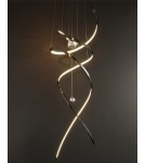 Lampy wiszące nowoczesne - Maxlight Lampa Wisząca Ritz Polished Black P0500D - product 2
