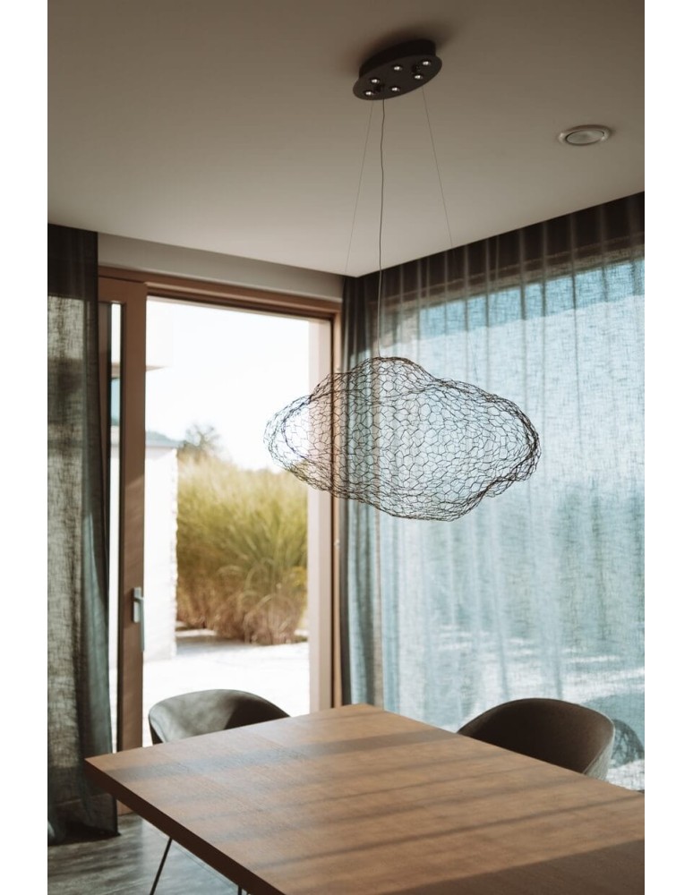 Maxlight Lampa Wisząca Stardust Czarna P0525D