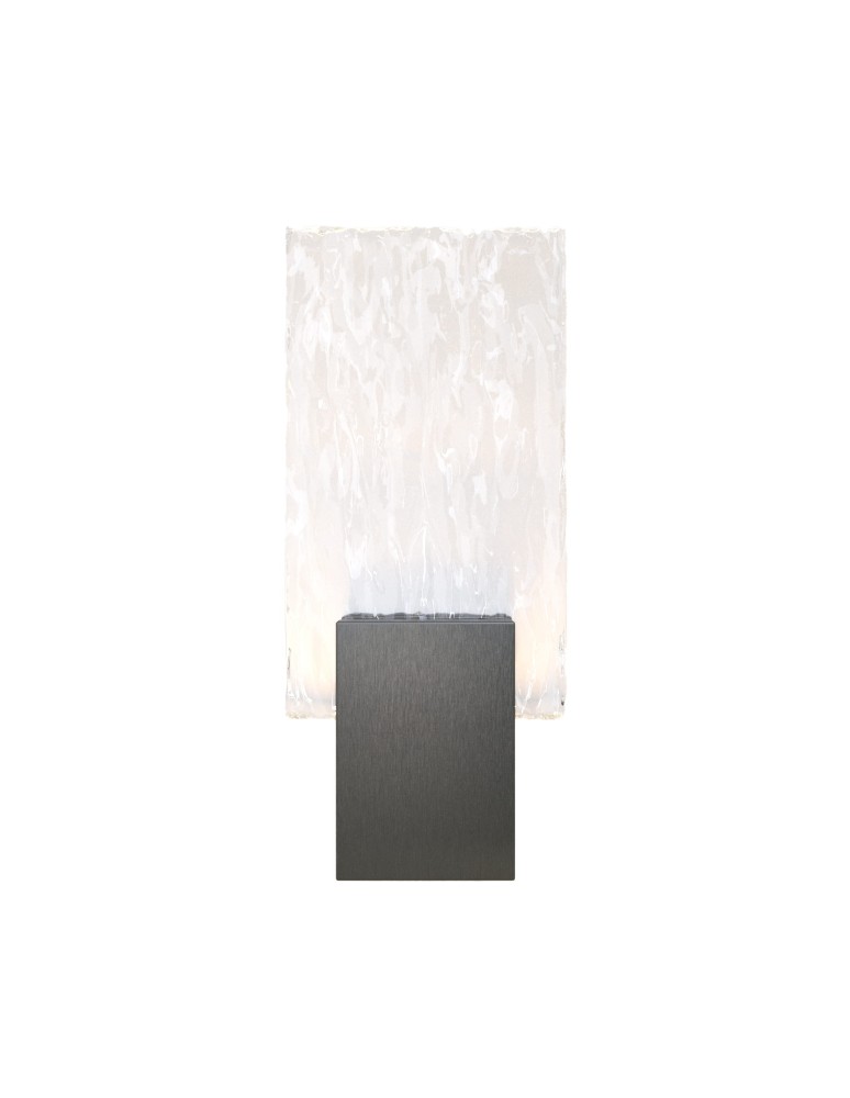 Maxlight Kinkiet Vetro Brushed Black W0361
