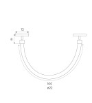 Lampy do szyn magnetycznych - Maxlight Lampa Magnetyczna System On/Off 15W 1028lm 3000K
 M0021N - product 2