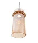 Lampy wiszące pojedyncze - Maxlight Lampa Wisząca Signature B Amber Glass P0602 - product 2