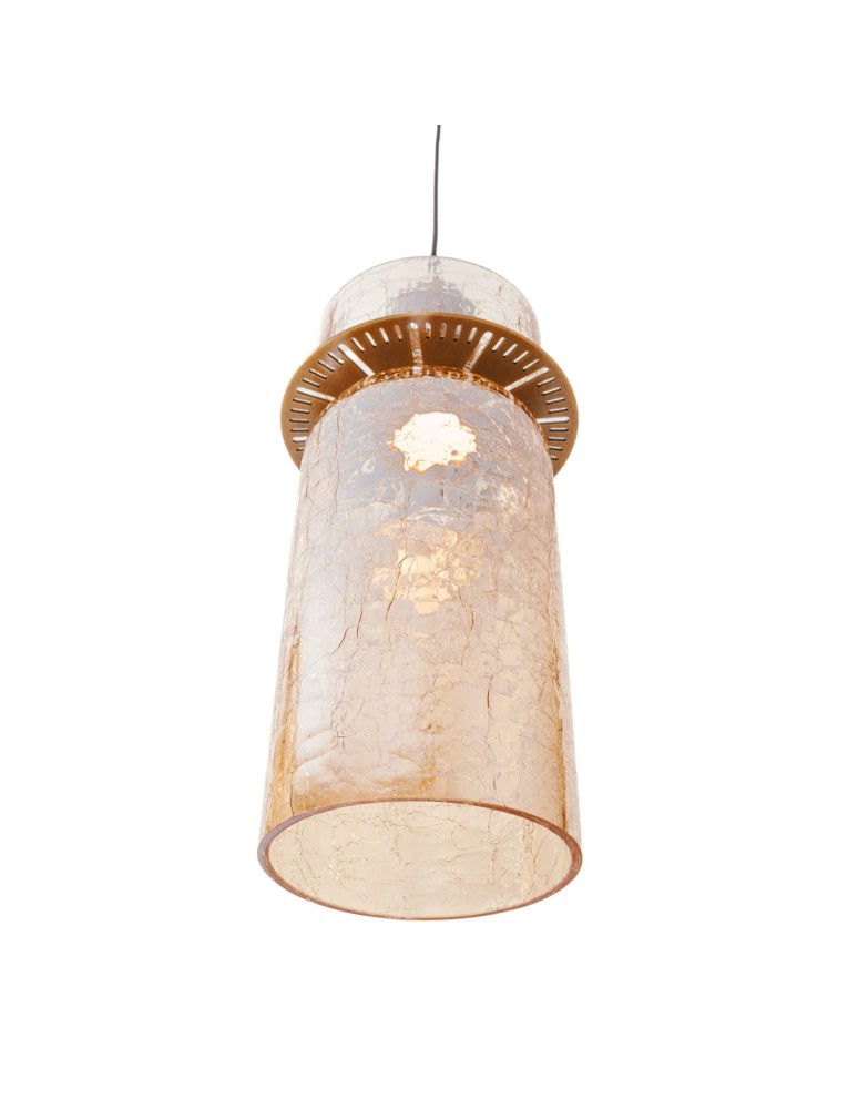 Lampy wiszące pojedyncze - Maxlight Lampa Wisząca Signature B Amber Glass P0602 - product kolory-swiatla.pl 2