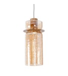 Lampy wiszące pojedyncze - Maxlight Lampa Wisząca Signature B Amber Glass P0602 - product 1