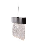 Lampy wiszące pojedyncze - Maxlight Lampa Wisząca Vetro Brushed Black P0574D - product 1