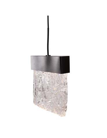 Maxlight Lampa Wisząca Vetro Brushed Black P0574D