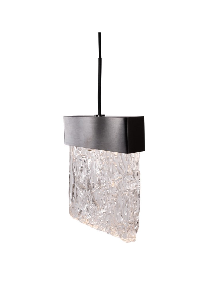 Maxlight Lampa Wisząca Vetro Brushed Black P0574D