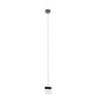 Lampy wiszące pojedyncze - Maxlight Lampa Wisząca Vetro Brushed Black P0574D - product 2
