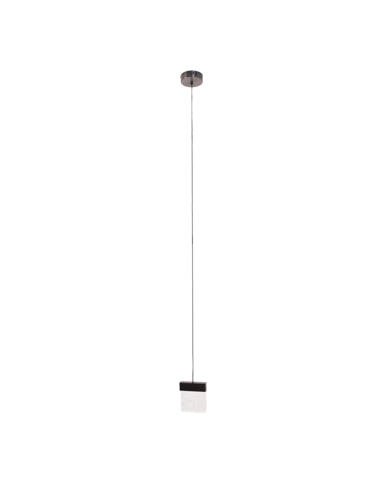 Maxlight Lampa Wisząca Vetro Brushed Black P0574D