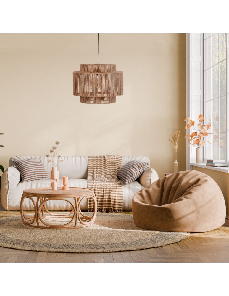 Dijk Lampa Wisząca w Stylu Boho 46x46x35cm Kolor Naturalny 55698-017 Dijk Lampa Wisząca w Stylu Boho 46x46x35cm Kolor Naturalny 55698-017