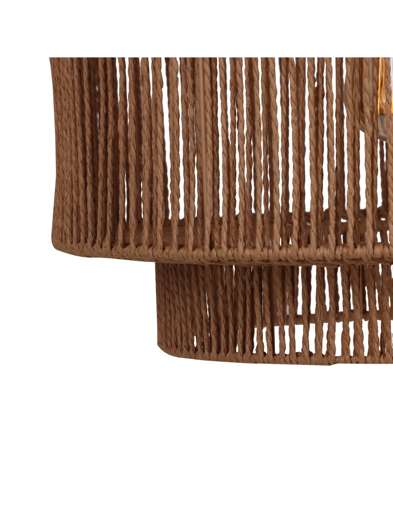 Dijk Lampa Wisząca w Stylu Boho 38x38x28cm Kolor Naturalny 55697-017