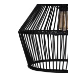Dijk Lampa Wisząca Bambusowa w Stylu Boho 38x38x42cm Kolor Czarny 55703-074 Dijk Lampa Wisząca Bambusowa w Stylu Boho 38x38x42cm Kolor Czarny 55703-074