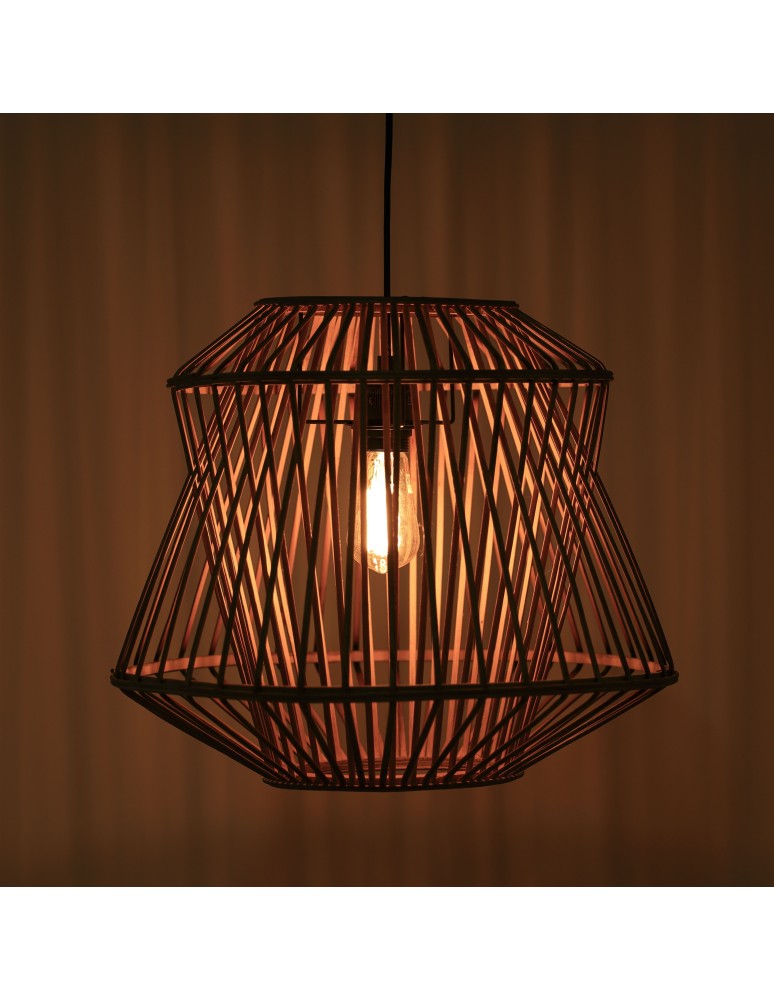 Dijk Lampa Wisząca Bambusowa w Stylu Boho 38x38x32cm Kolor Naturalny 55705-017 Dijk Lampa Wisząca Bambusowa w Stylu Boho 38x38x32cm Kolor Naturalny 55705-017