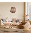 Lampy wiszące boho - Dijk Lampa Wisząca Bambusowa w Stylu Boho 46x46x40cm Kolor Naturalny 55706-017 - product 1