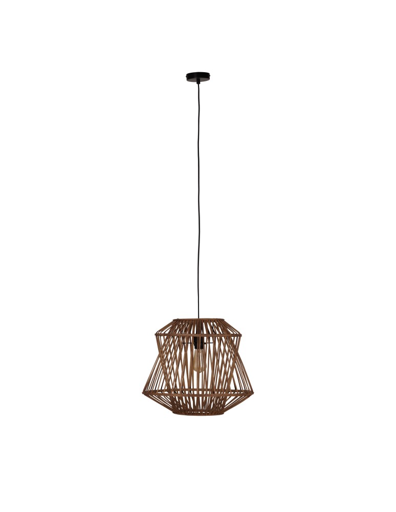 Dijk Lampa Wisząca Bambusowa w Stylu Boho 46x46x40cm Kolor Naturalny 55706-017